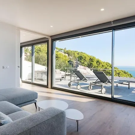 Minimalist House With Breathtaking Sea View Apartment Begur